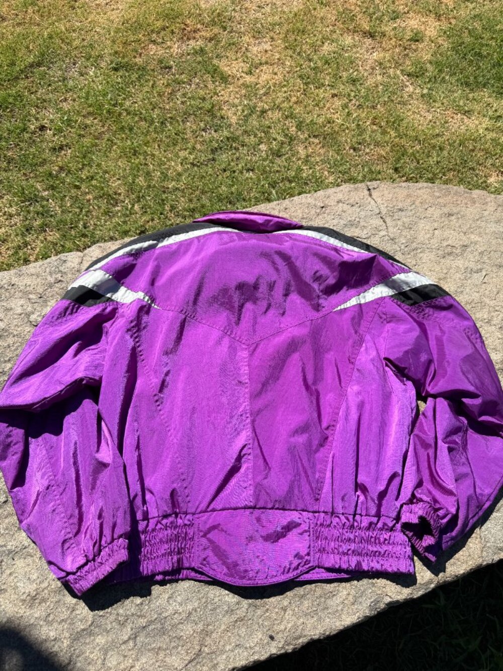 OSSI Vintage Colorblock Hooded Ski Jacket - Picture 2 of 7